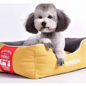 detail of sleeping bed