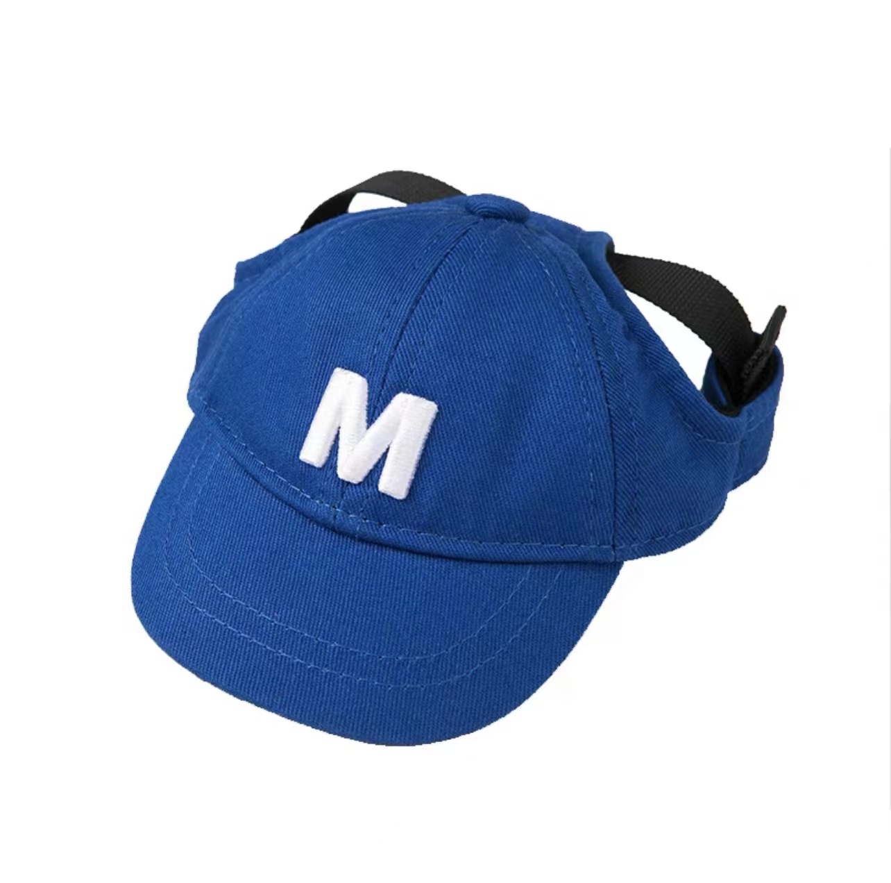 Blue Hat Know detail of blue hat